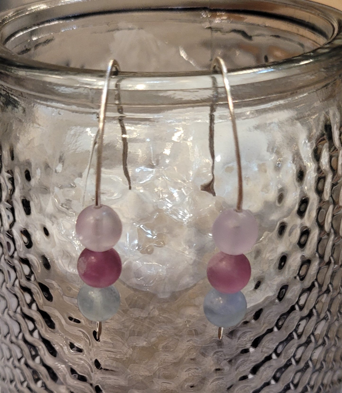 Hammered with Fluorite Colored Stones