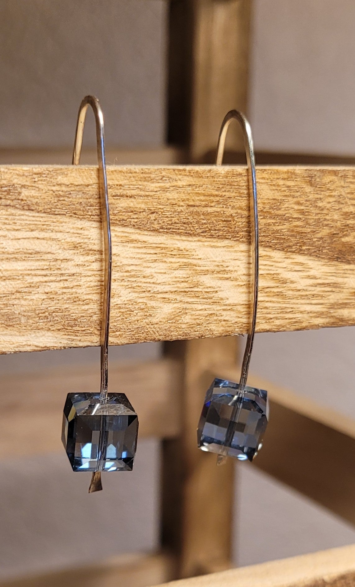 Hammered with Swarovski Crystals