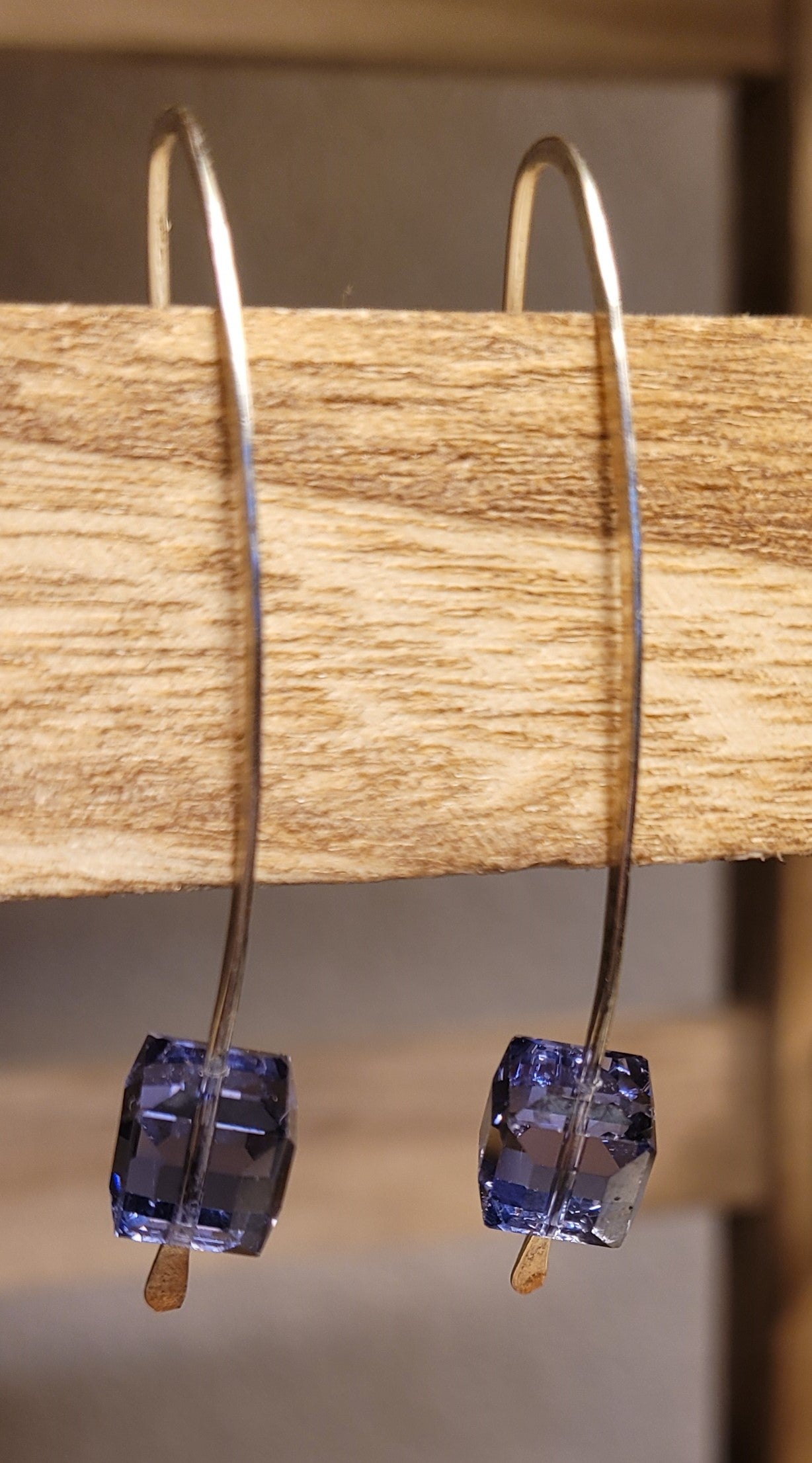 Hammered with Swarovski Crystals
