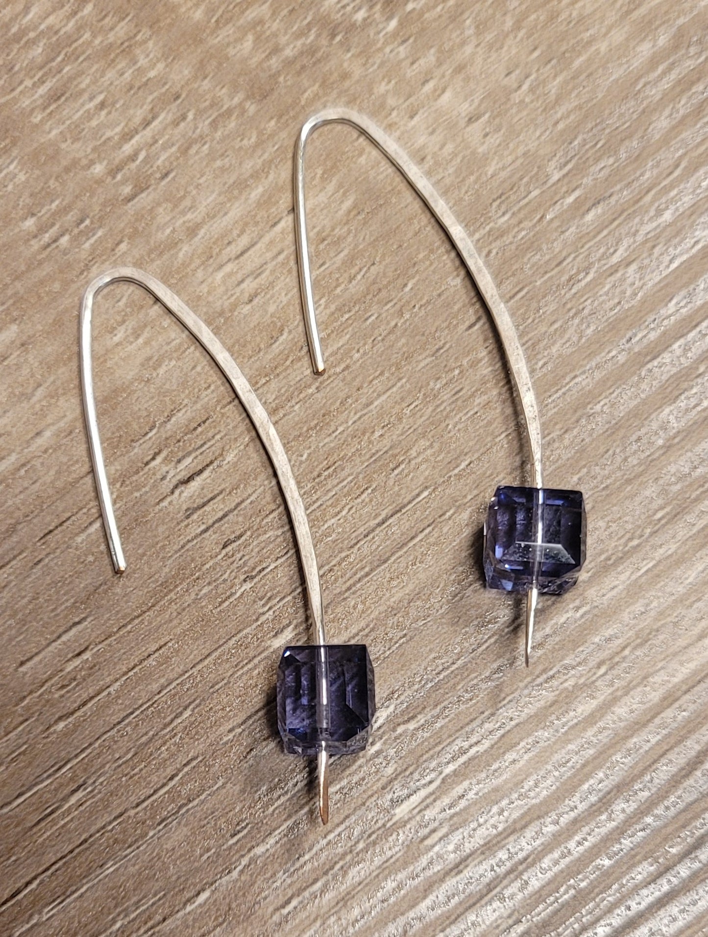 Hammered with Swarovski Crystals