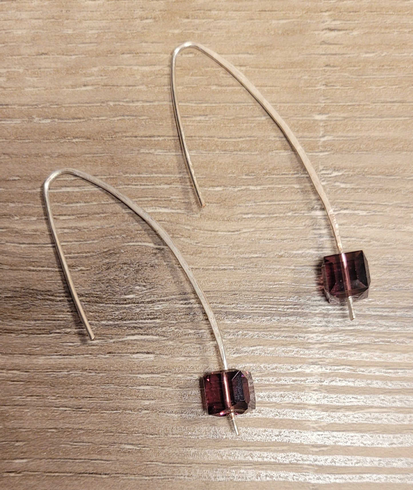 Hammered with Swarovski Crystals