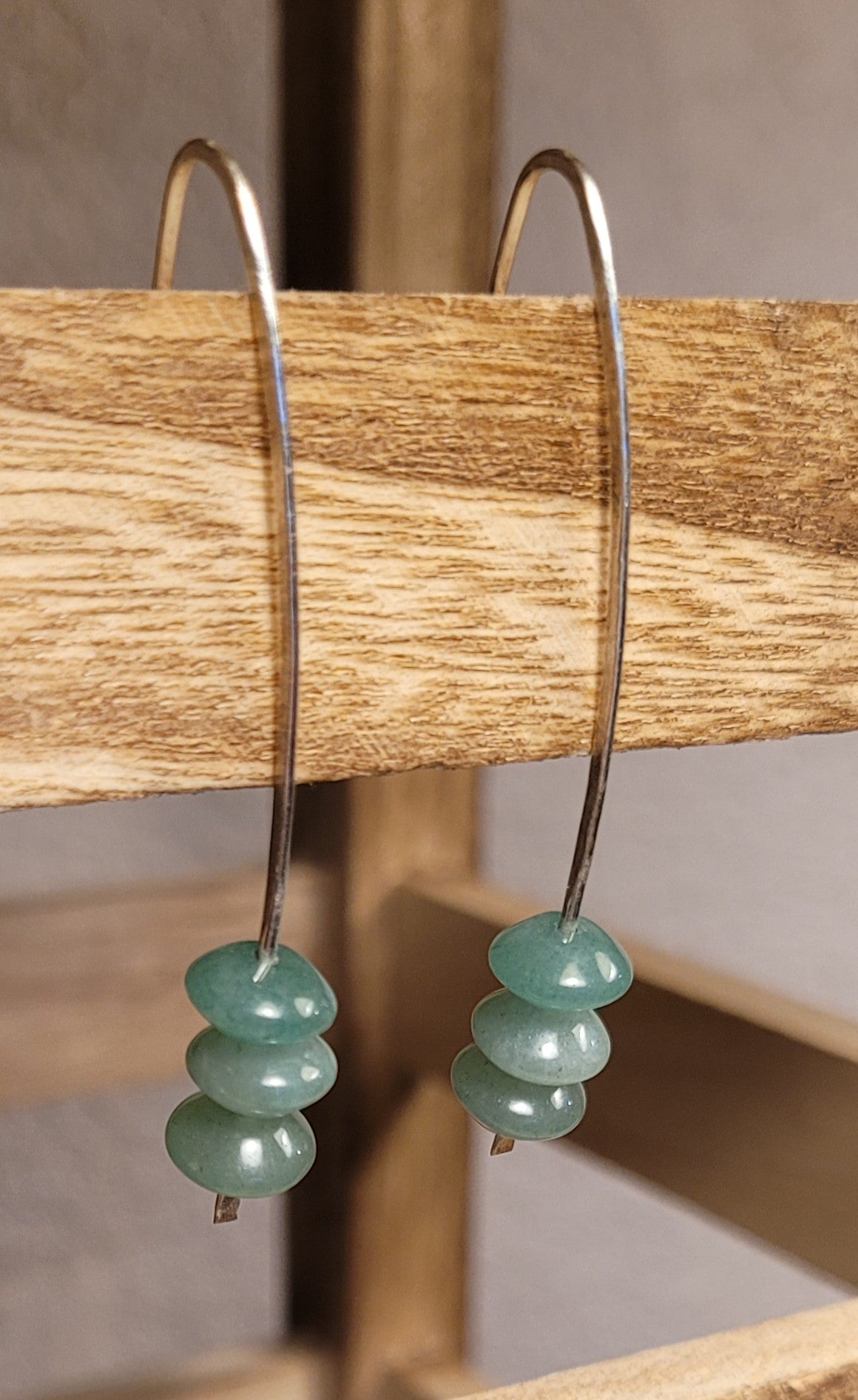 Hammered with Fluorite Colored Stones