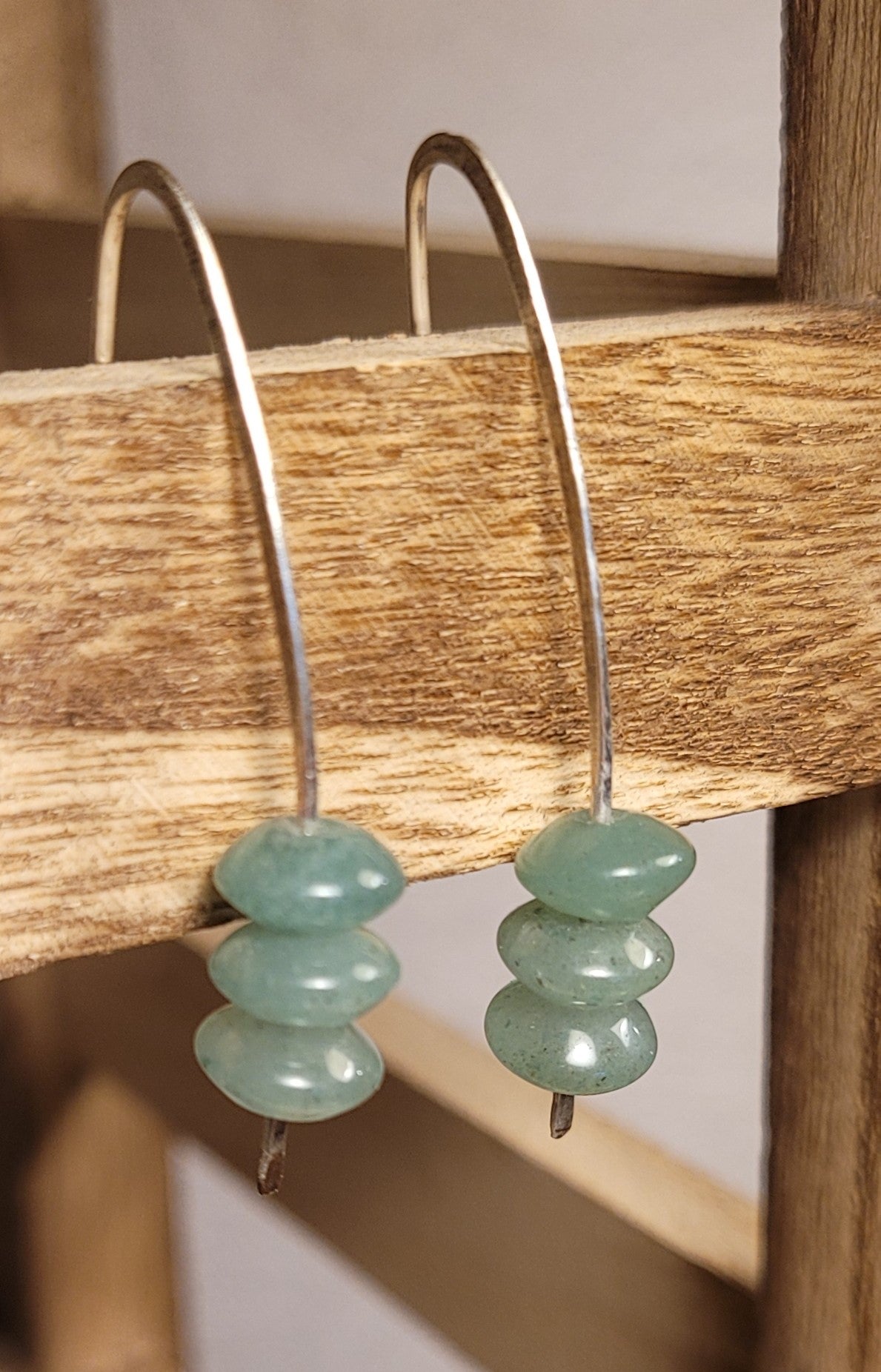 Hammered with Fluorite Colored Stones