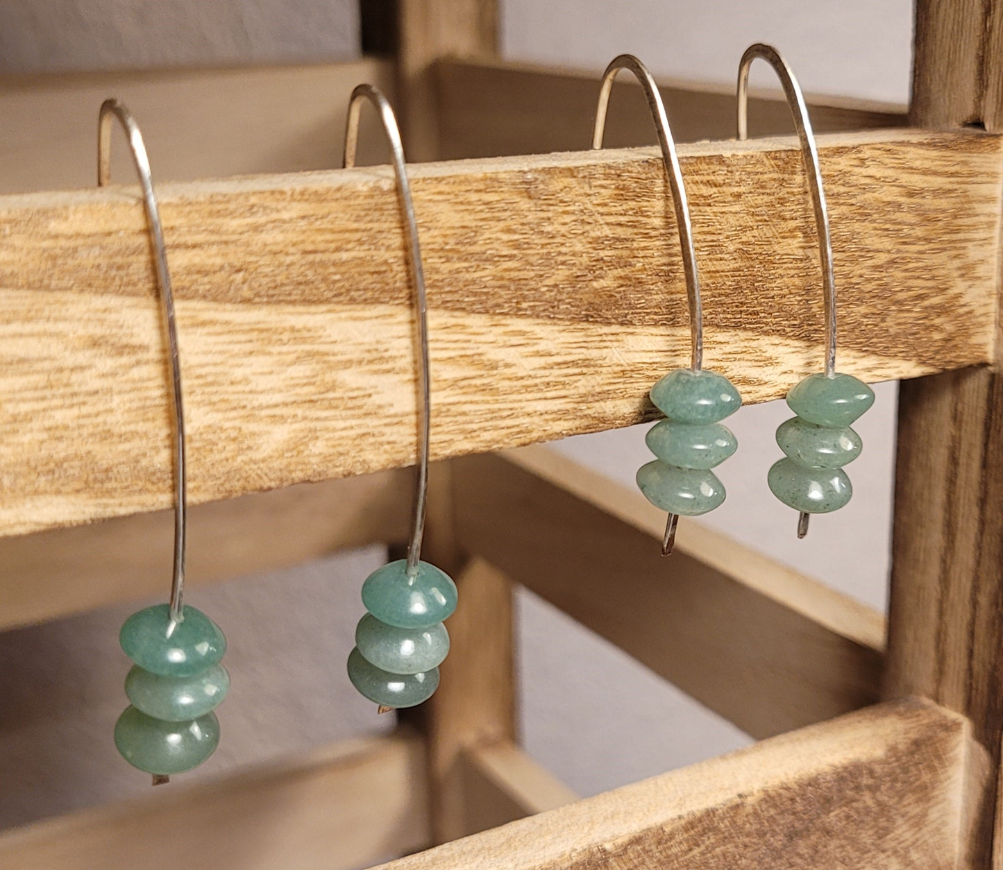 Hammered with Fluorite Colored Stones