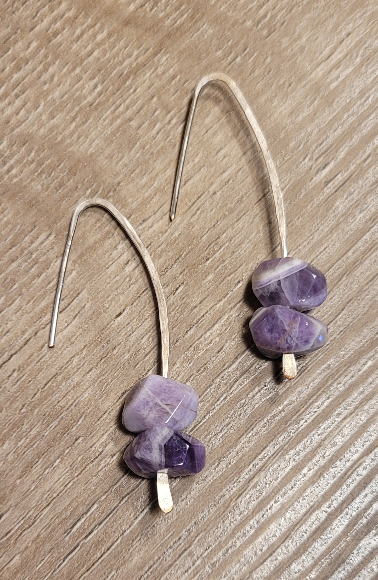 Hammered Dog Teeth Amethyst