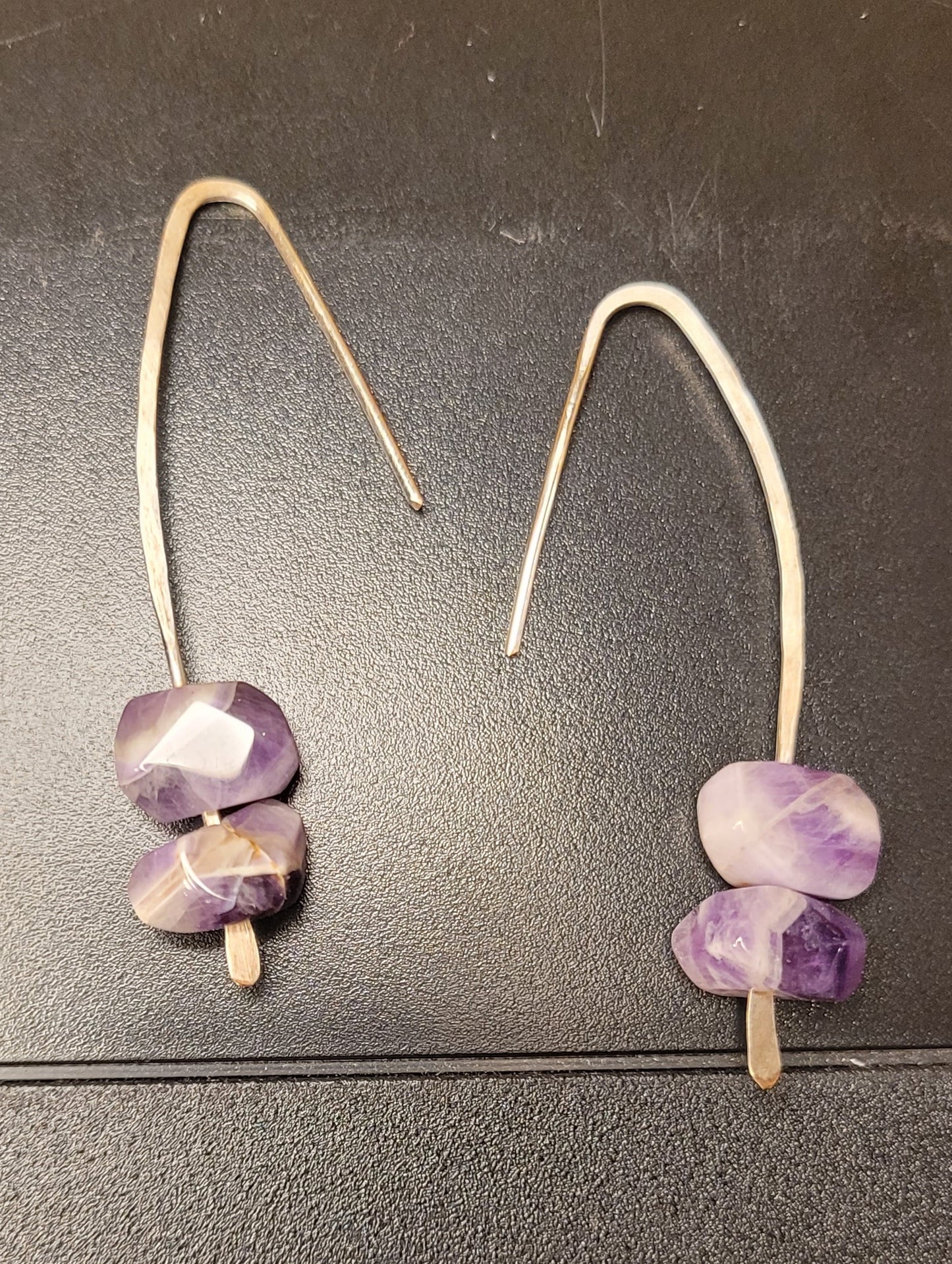 Hammered Dog Teeth Amethyst