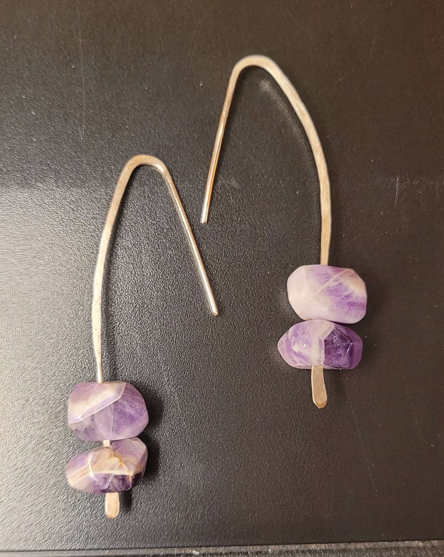 Hammered Dog Teeth Amethyst