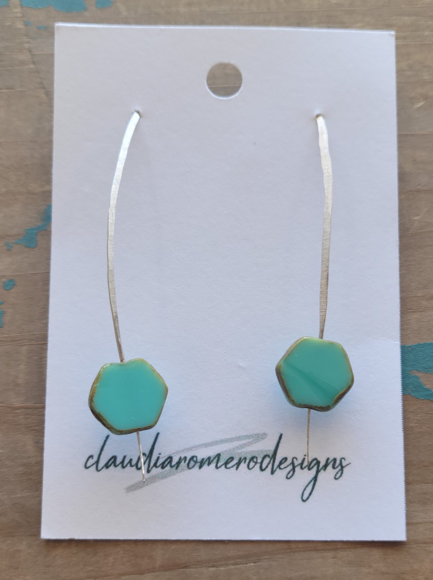 Hammered with Turquoise