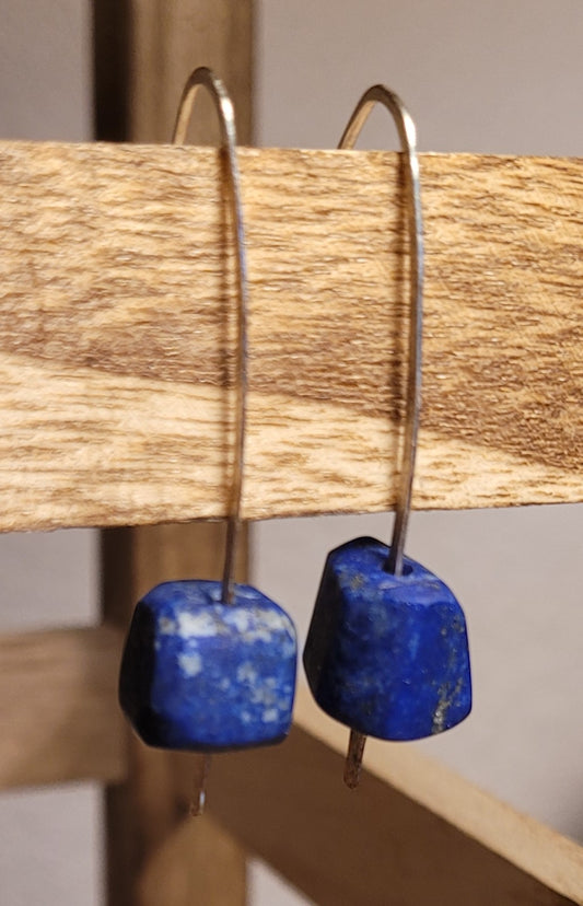 Hammered with Lapis Lazuli