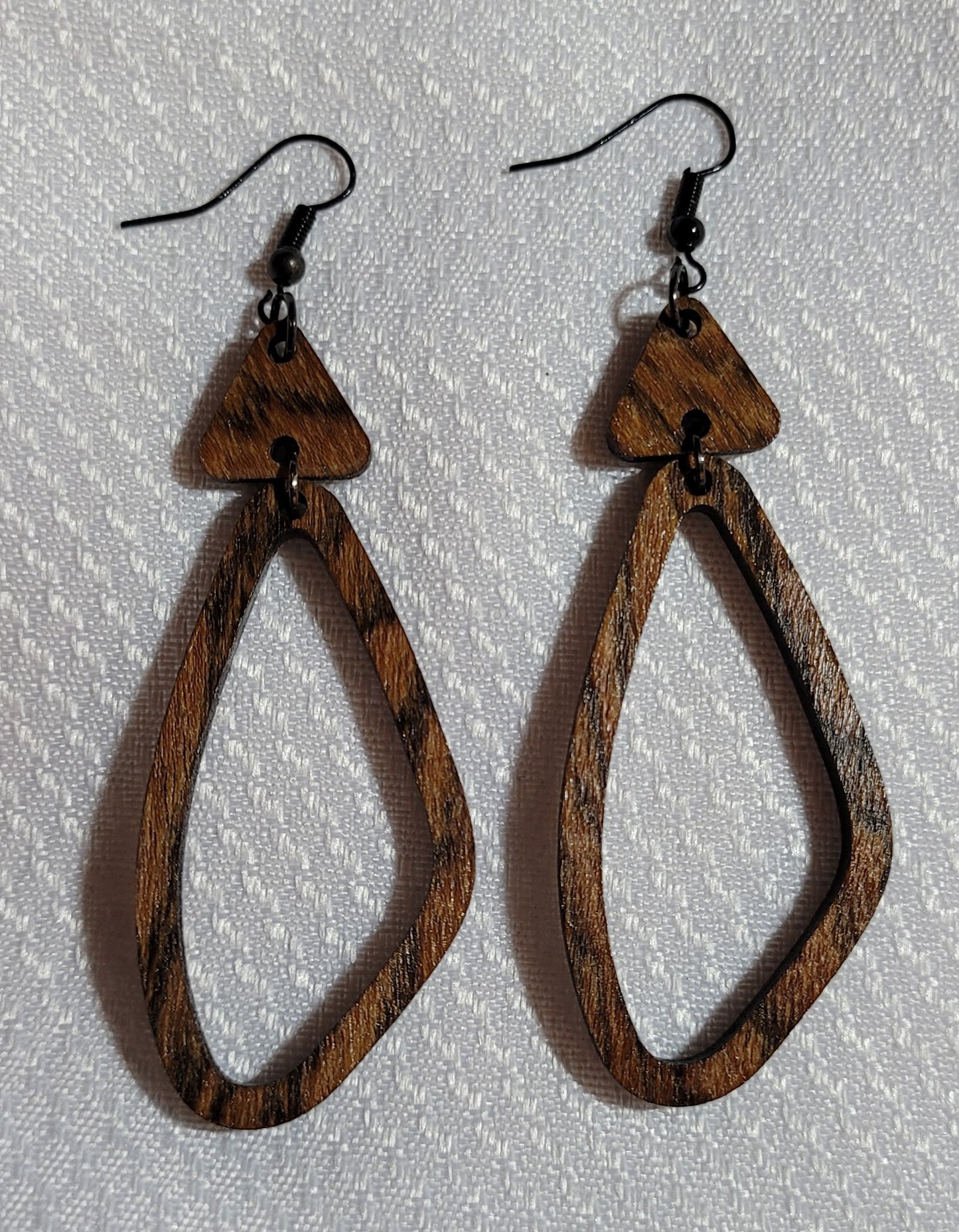 The Swoval - Exotic Wood Earrings