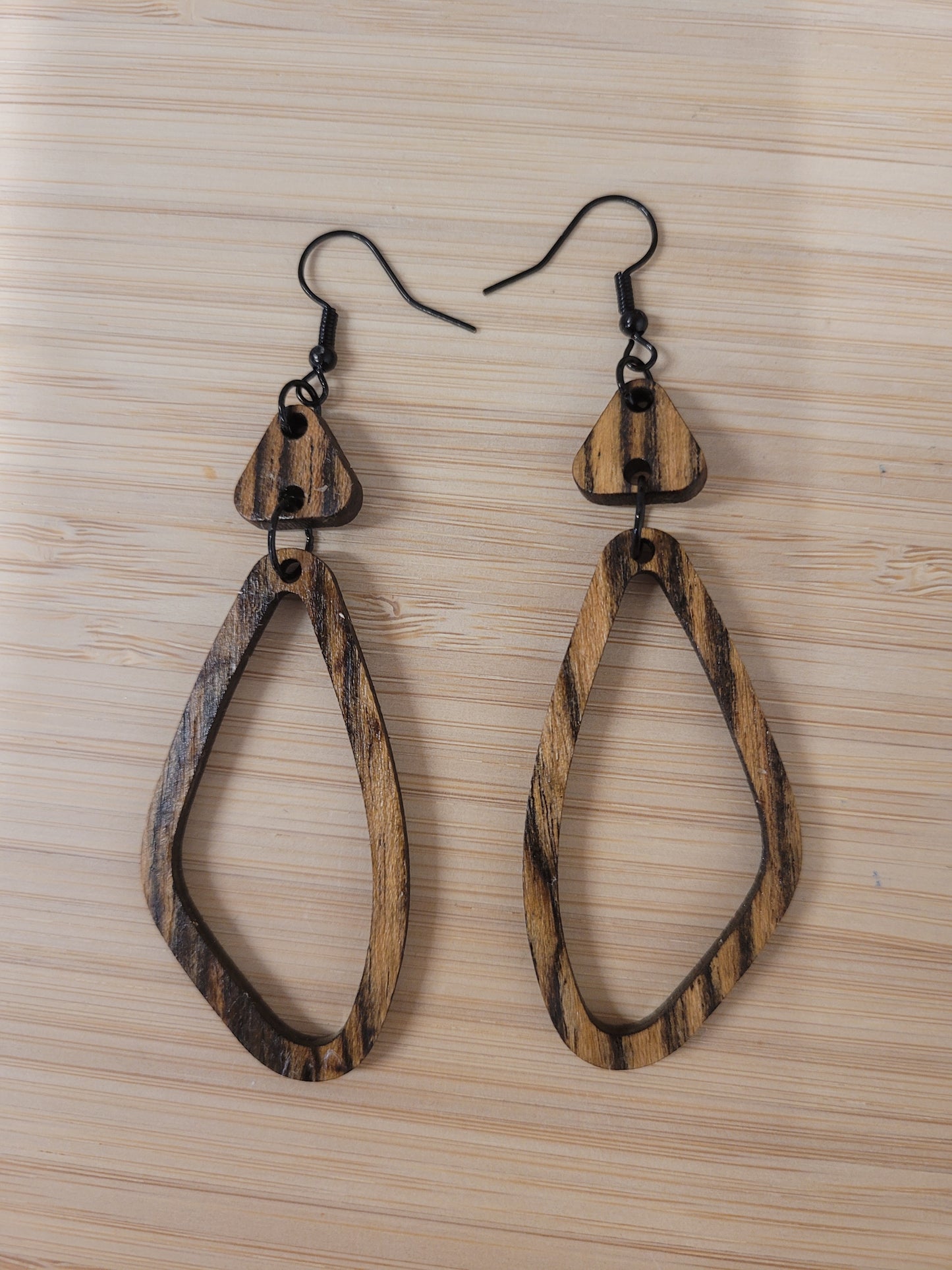 The Swoval - Exotic Wood Earrings